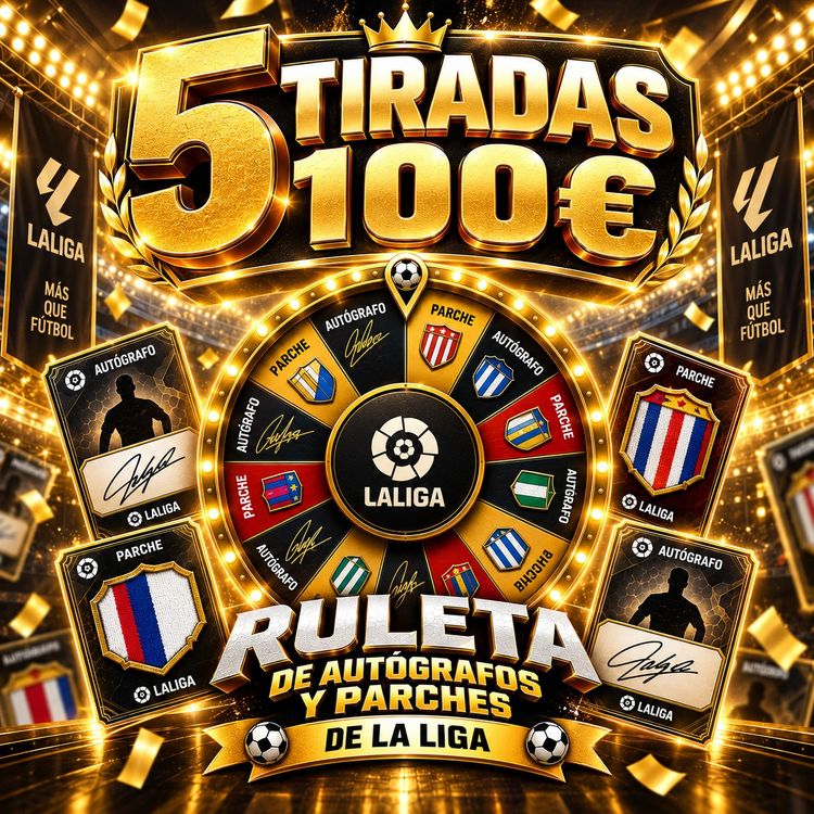 Laliga Autograph And Patch Roulette Game